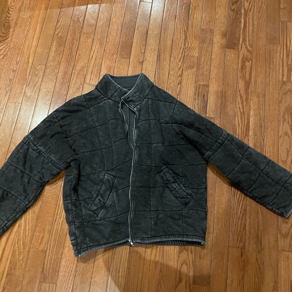 Free people dup black jacket